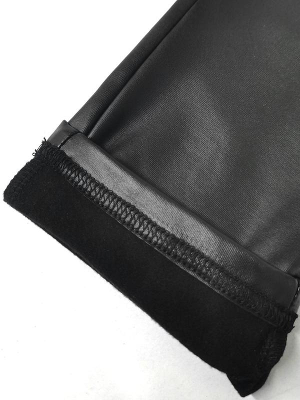 Women's Solid High Waist Skinny Pants, Fashion Casual Tight-fitting Trousers for Daily Outdoor Wear, Women Bottoms for Fall & Winter